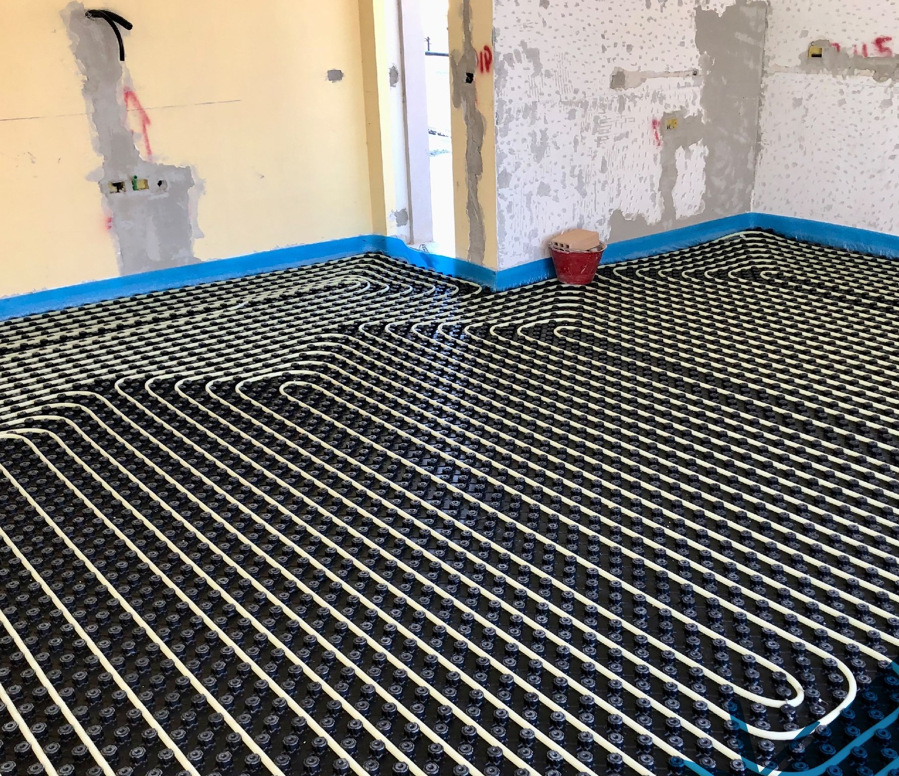 Impianto HVAC industriale — sistema di climatizzazione tecnica